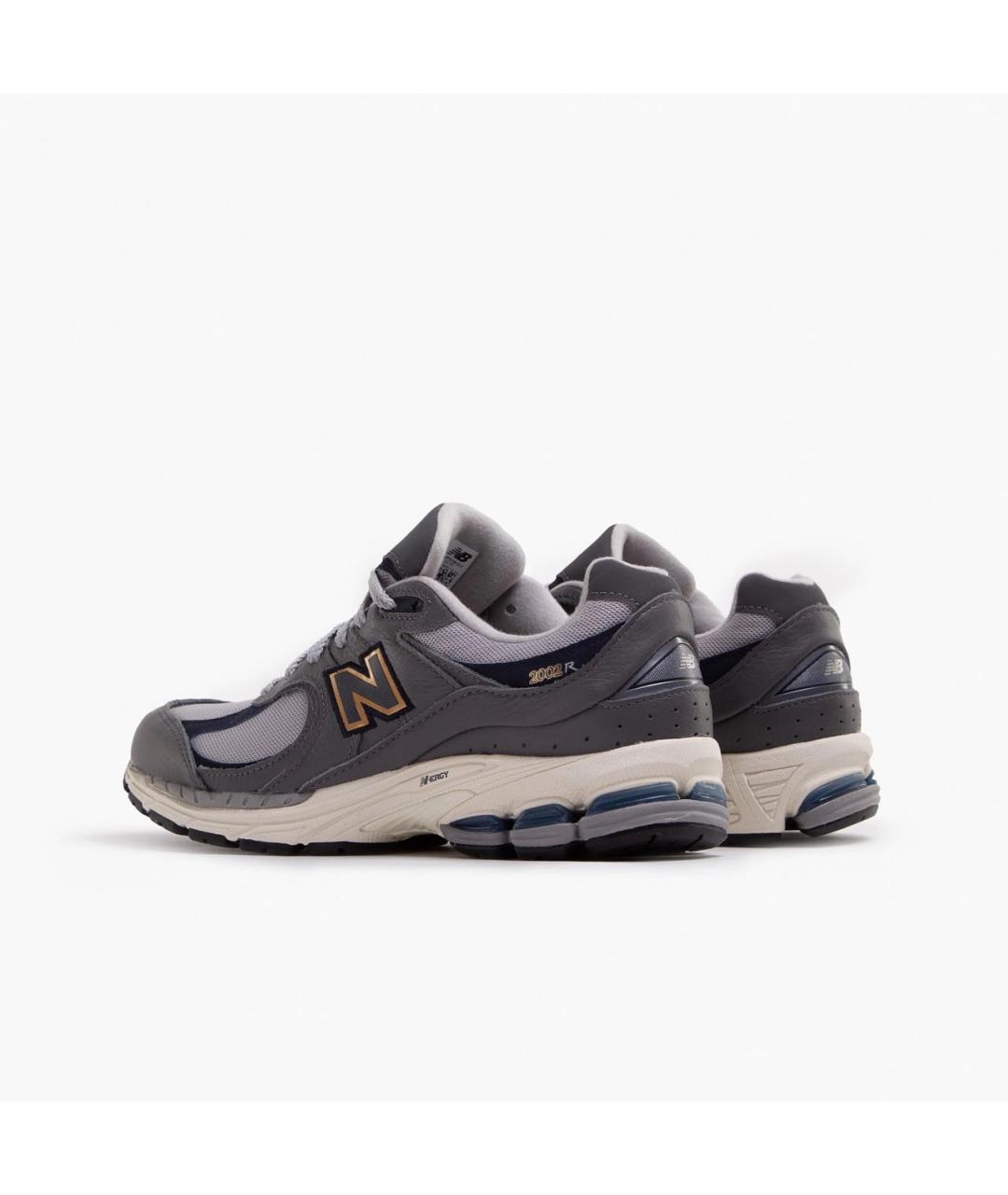 NEW BALANCE Бежевые кожаные низкие кроссовки / кеды, фото 3