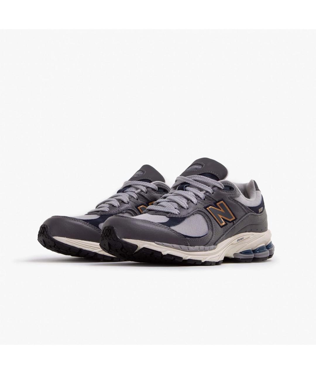 NEW BALANCE Бежевые кожаные низкие кроссовки / кеды, фото 2