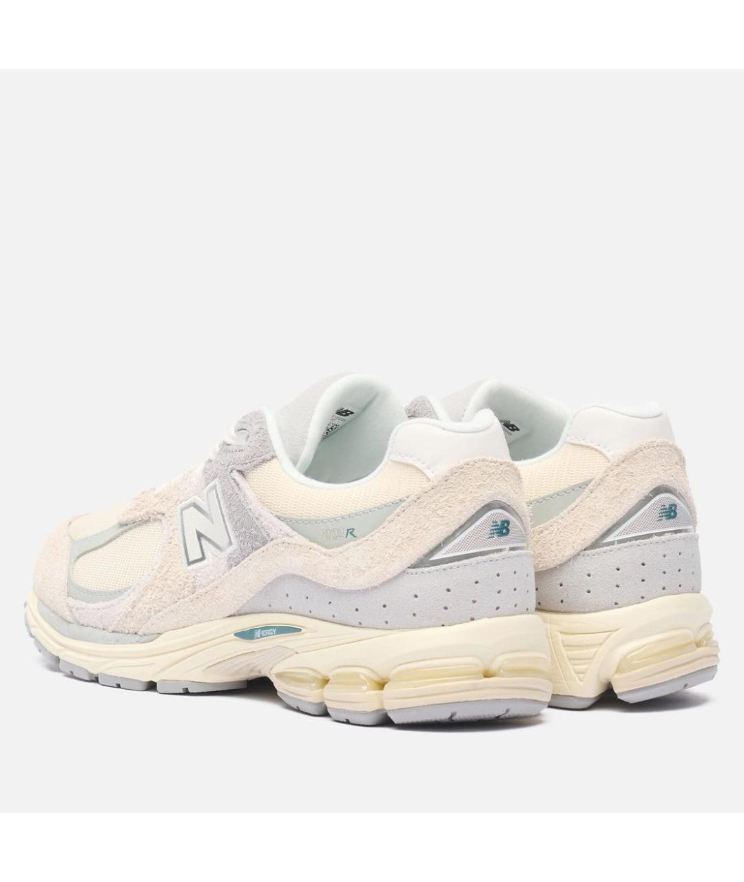 NEW BALANCE Бежевые замшевые низкие кроссовки / кеды, фото 3