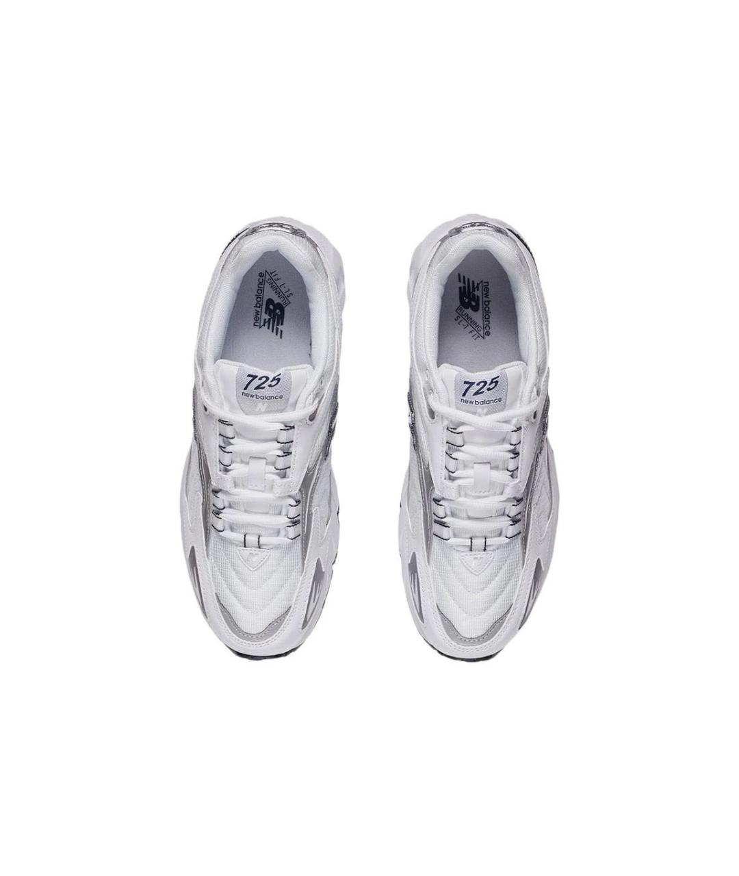 NEW BALANCE Белые текстильные низкие кроссовки / кеды, фото 3