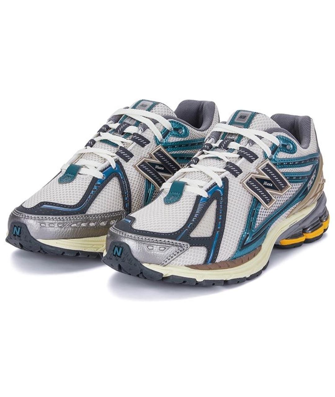 NEW BALANCE Мульти текстильные низкие кроссовки / кеды, фото 2