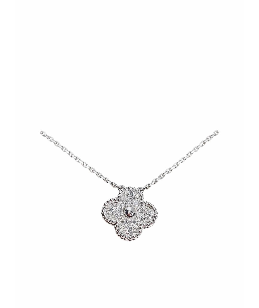 VAN CLEEF & ARPELS Серебряное колье из белого золота, фото 1