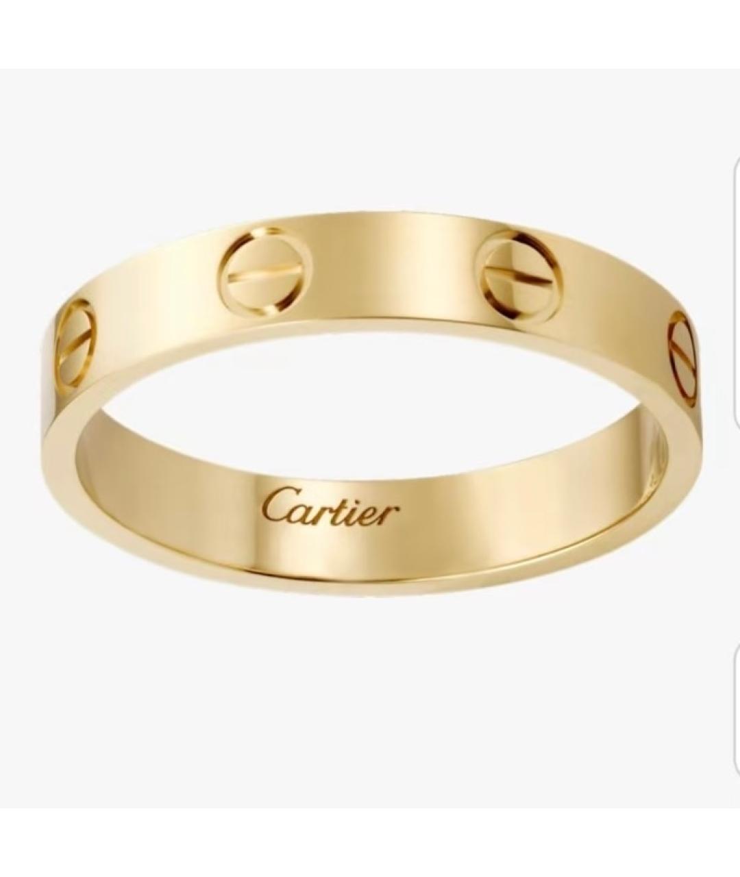 CARTIER Желтое кольцо из желтого золота, фото 7