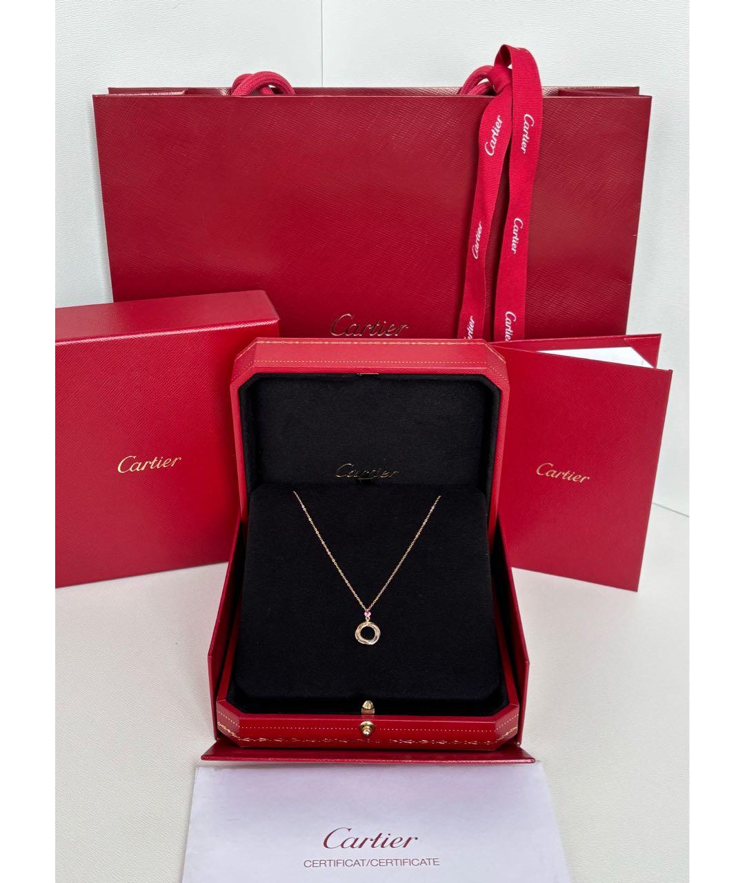 CARTIER Золотое колье из желтого золота, фото 2
