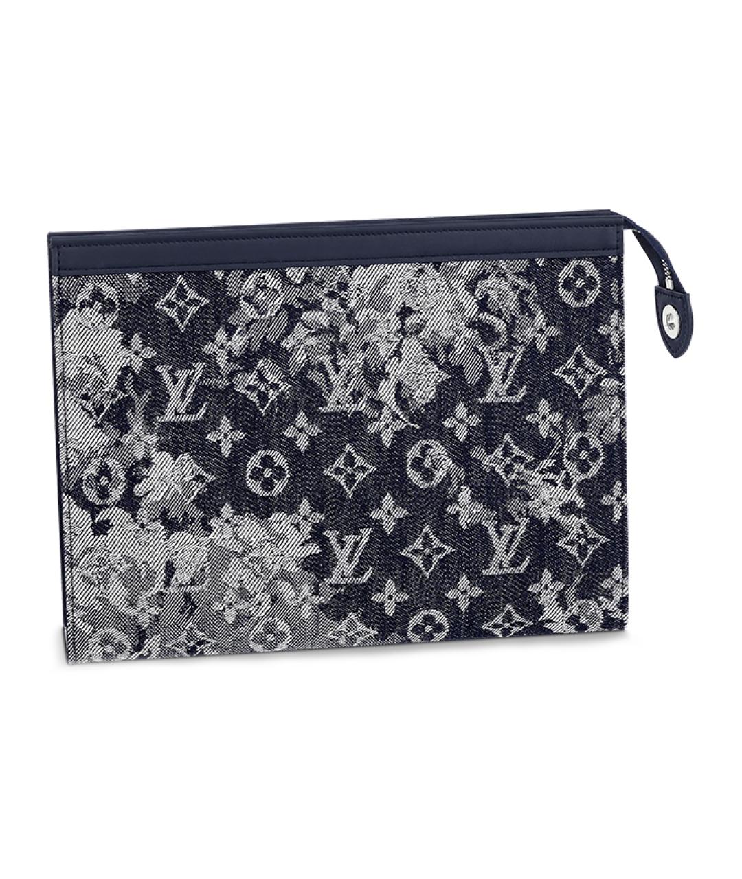 LOUIS VUITTON Синяя деним папка для документов, фото 6