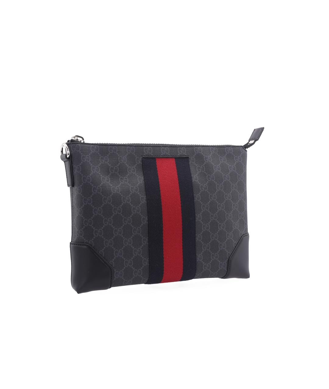 GUCCI Черная кожаная папка для документов, фото 2