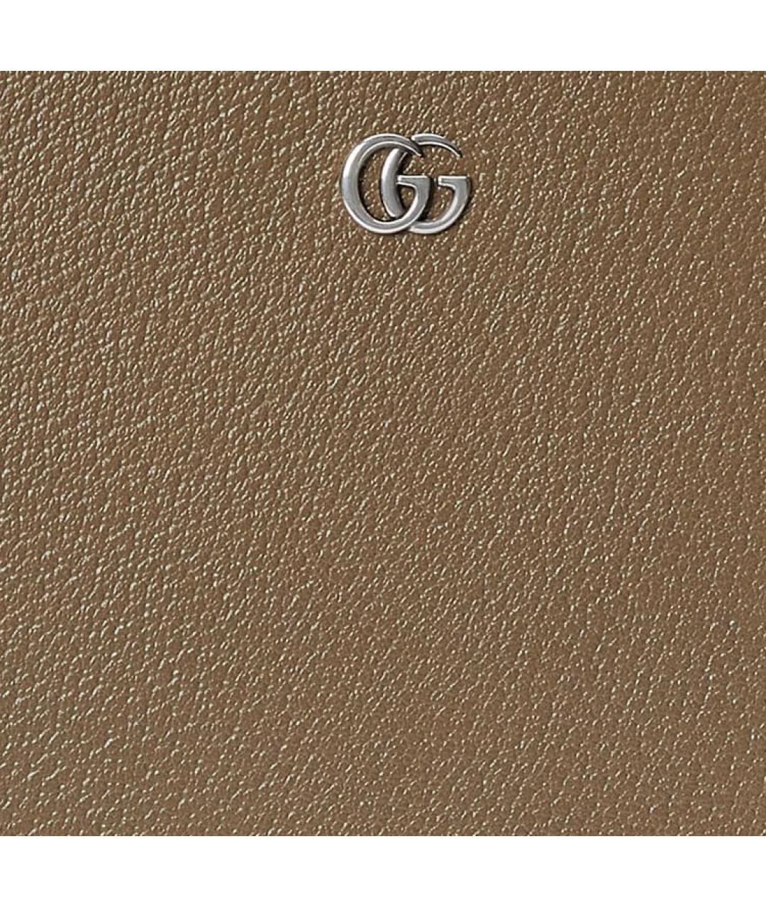 GUCCI Хаки кожаная папка для документов, фото 6