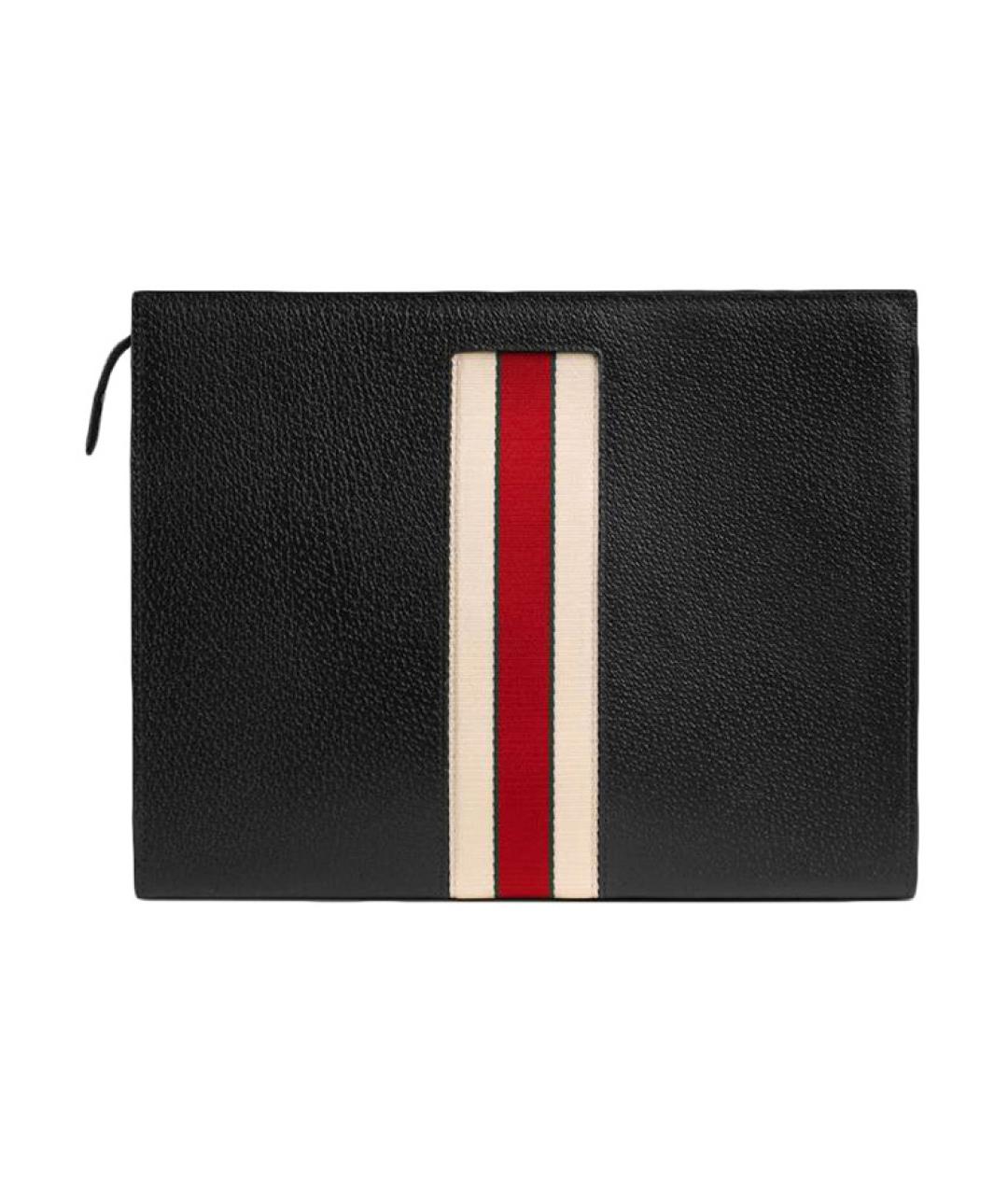 GUCCI Черная кожаная папка для документов, фото 3