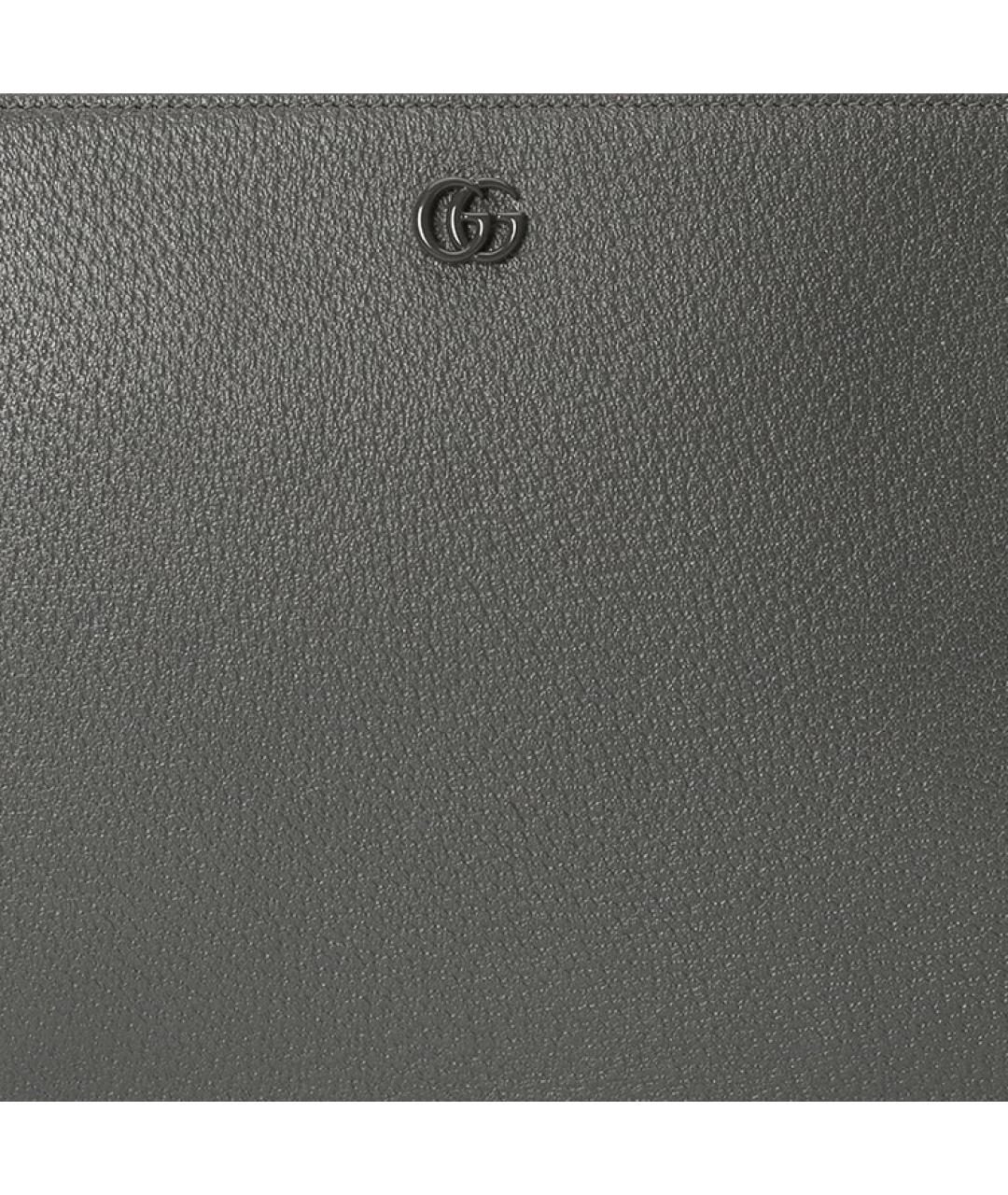 GUCCI Черная кожаная папка для документов, фото 7