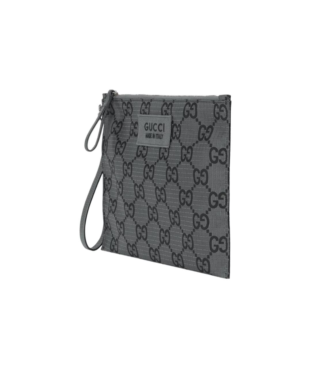 GUCCI Черная тканевая папка для документов, фото 2