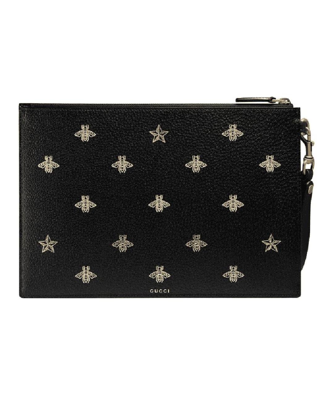 GUCCI Черная кожаная папка для документов, фото 1