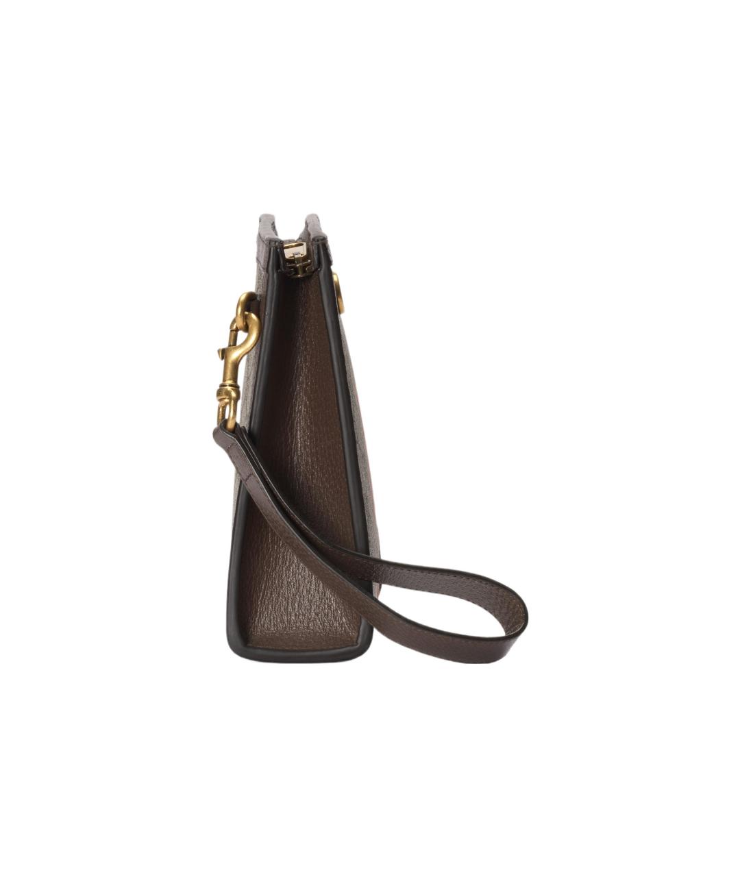 GUCCI Бежевая тканевая папка для документов, фото 3