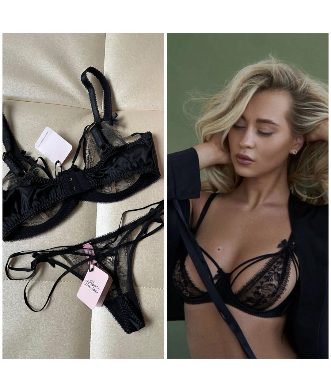 AGENT PROVOCATEUR Черный комплекты, фото 5