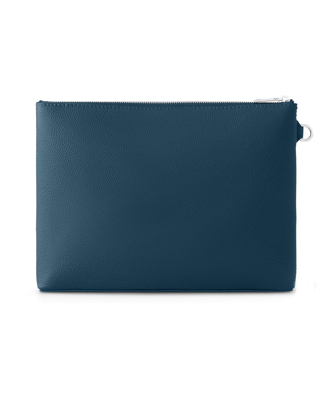 LOUIS VUITTON Бирюзовая кожаная папка для документов, фото 3