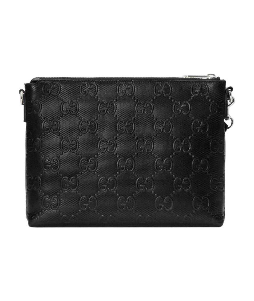 GUCCI Черная кожаная папка для документов, фото 2