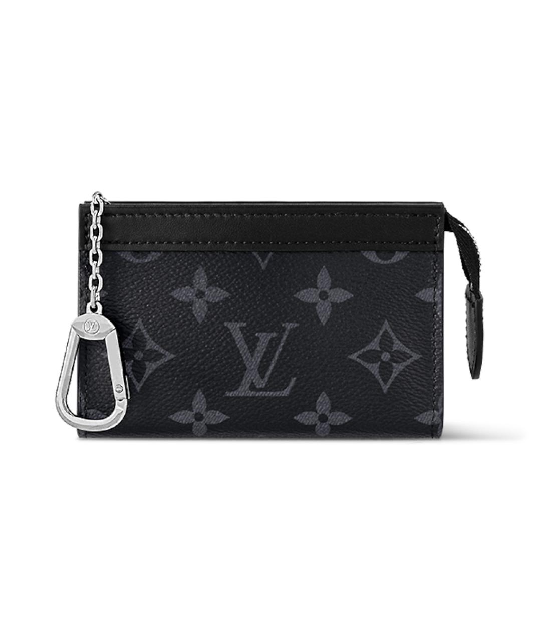 LOUIS VUITTON Черная ключница, фото 1