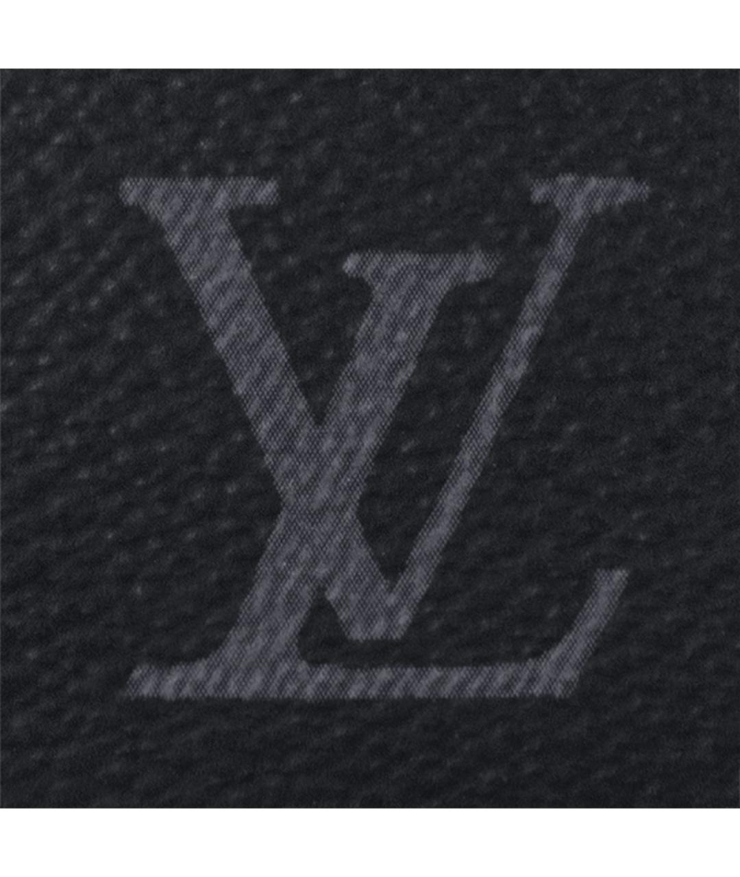 LOUIS VUITTON Черная ключница, фото 5