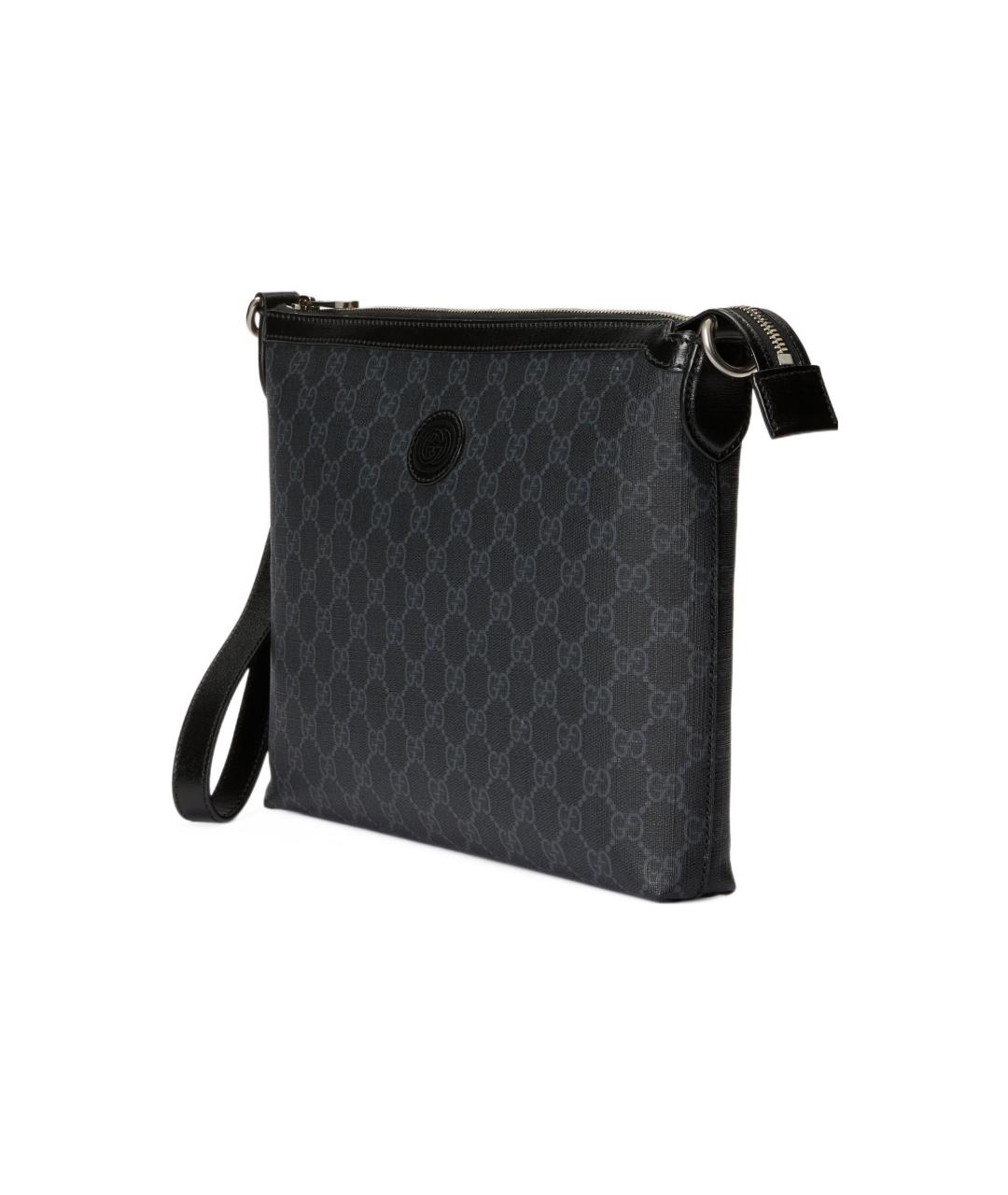 GUCCI Черная кожаная папка для документов, фото 3