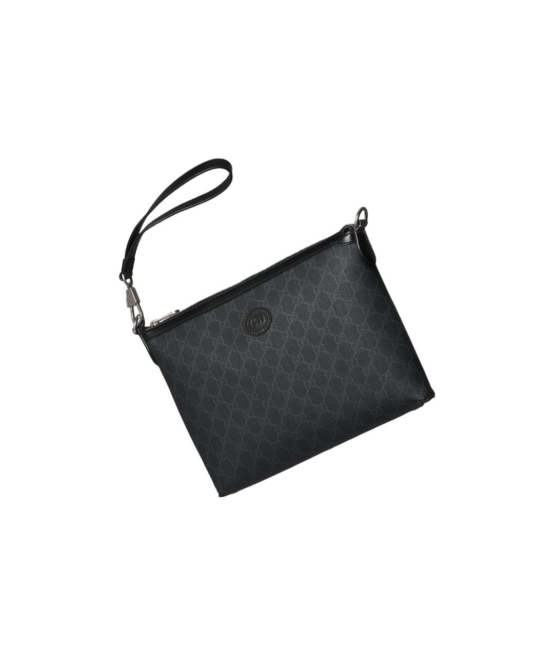 GUCCI Черная кожаная папка для документов, фото 7