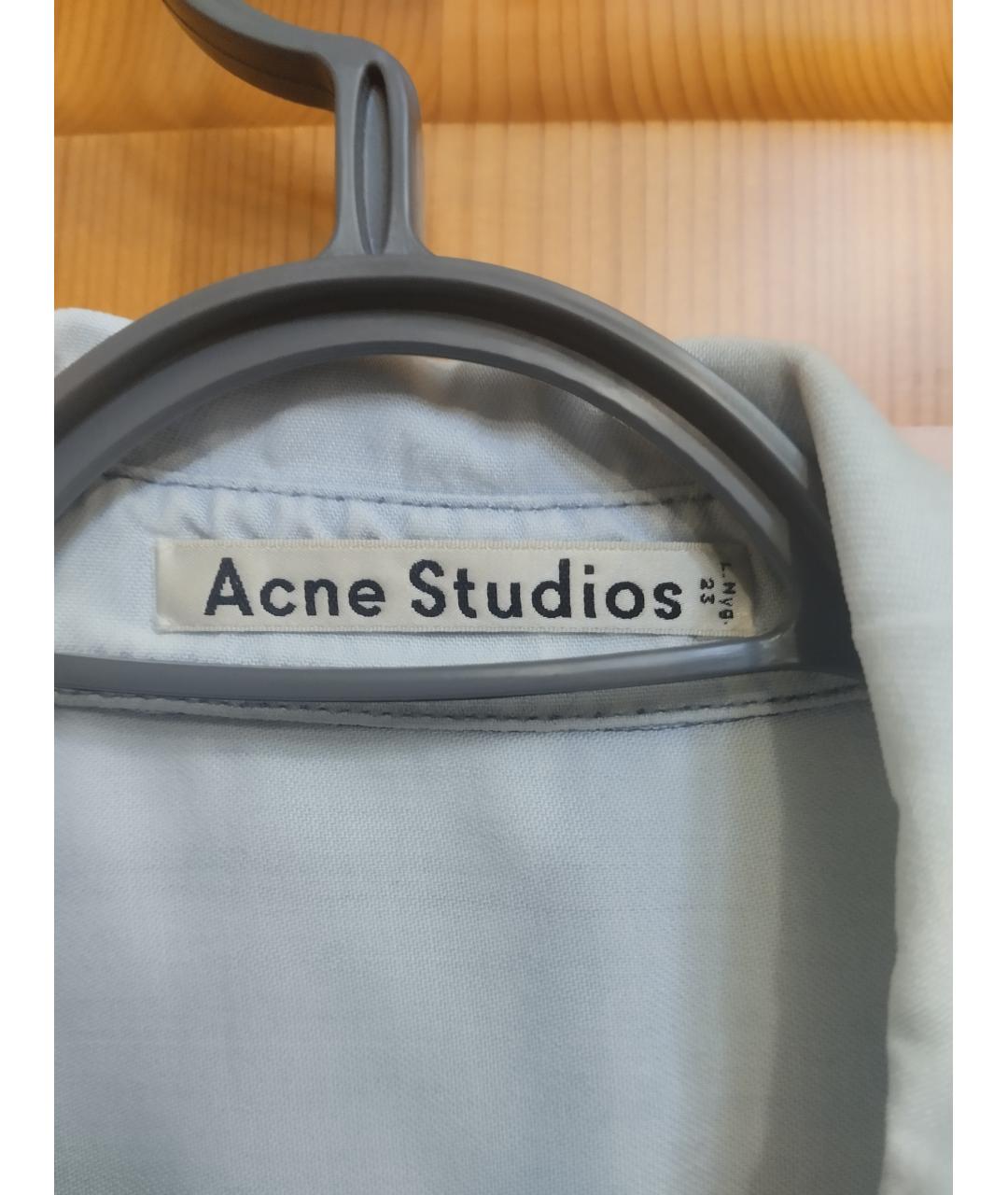 ACNE STUDIOS Голубая рубашка, фото 6