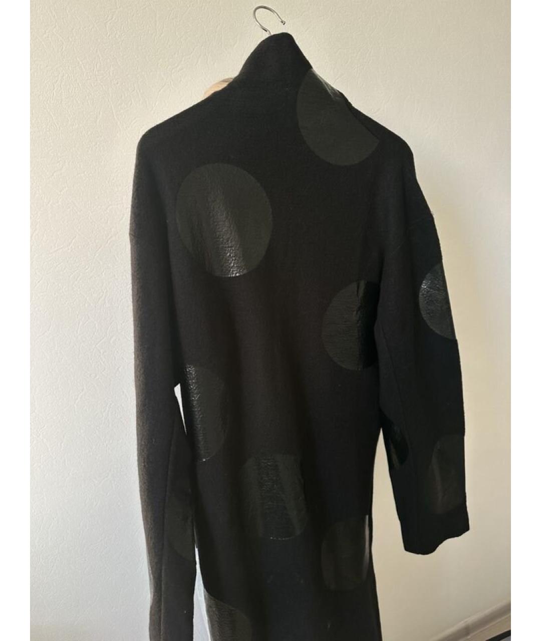 MAX MARA Черное шерстяное повседневное платье, фото 6