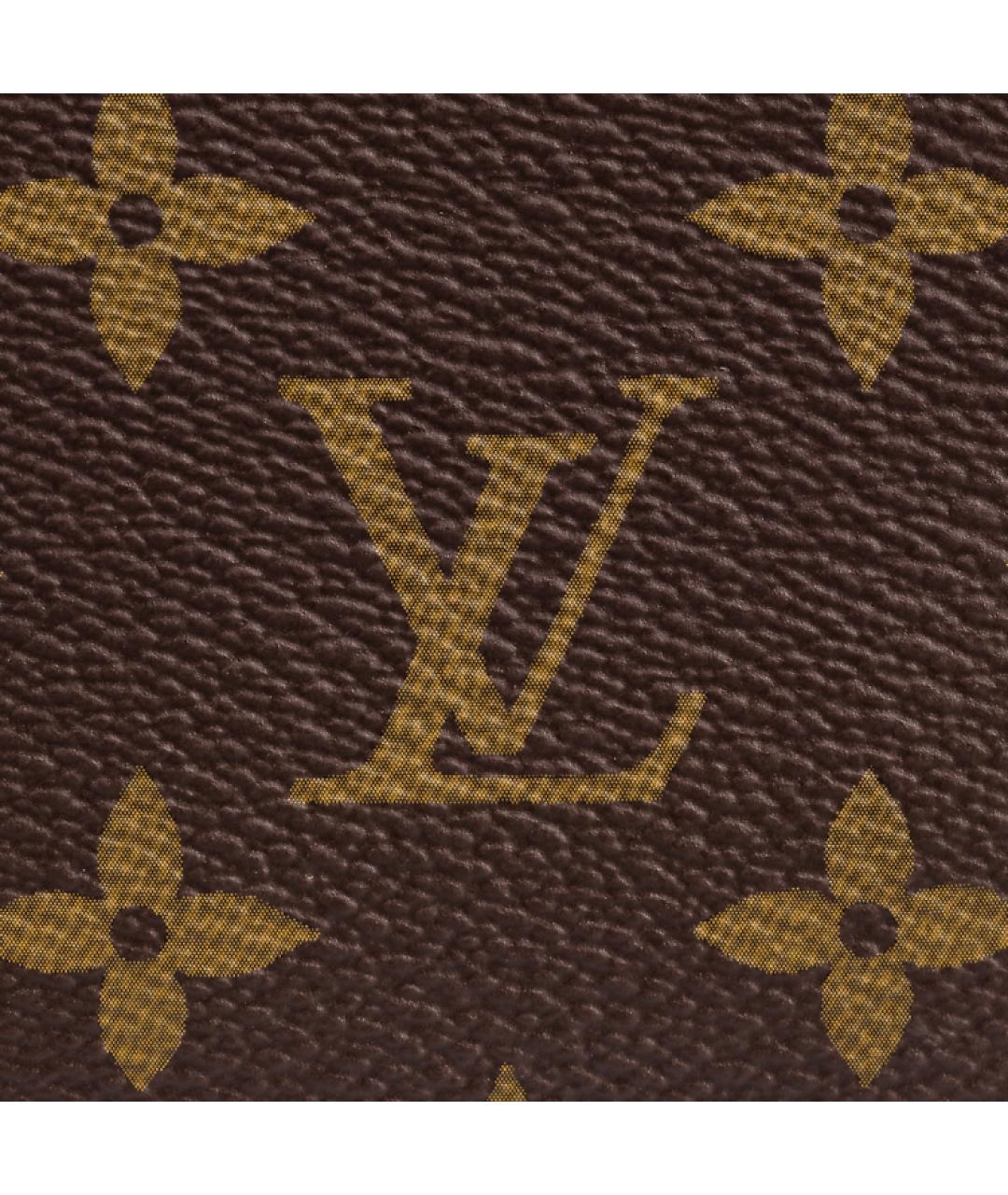LOUIS VUITTON Коричневая кожаная дорожная/спортивная сумка, фото 7