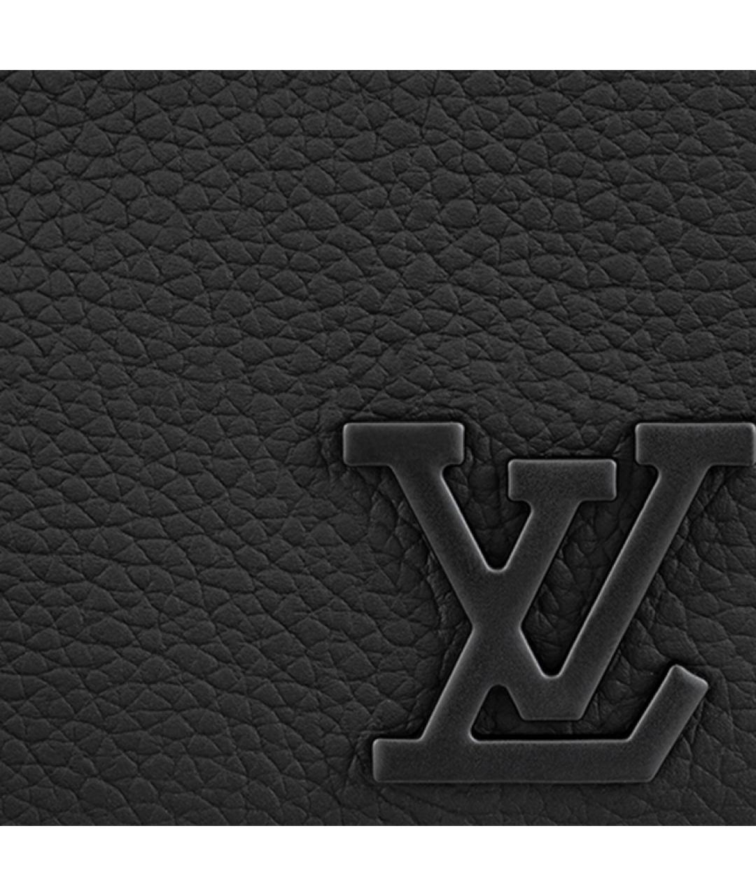 LOUIS VUITTON Черная ключница, фото 8