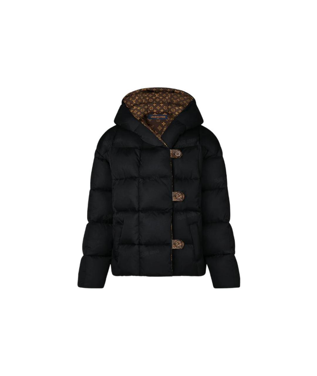 LOUIS VUITTON Черный пуховик, фото 7