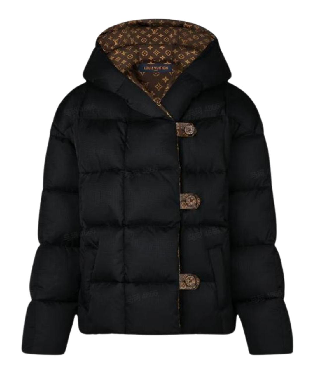 LOUIS VUITTON Черный пуховик, фото 1