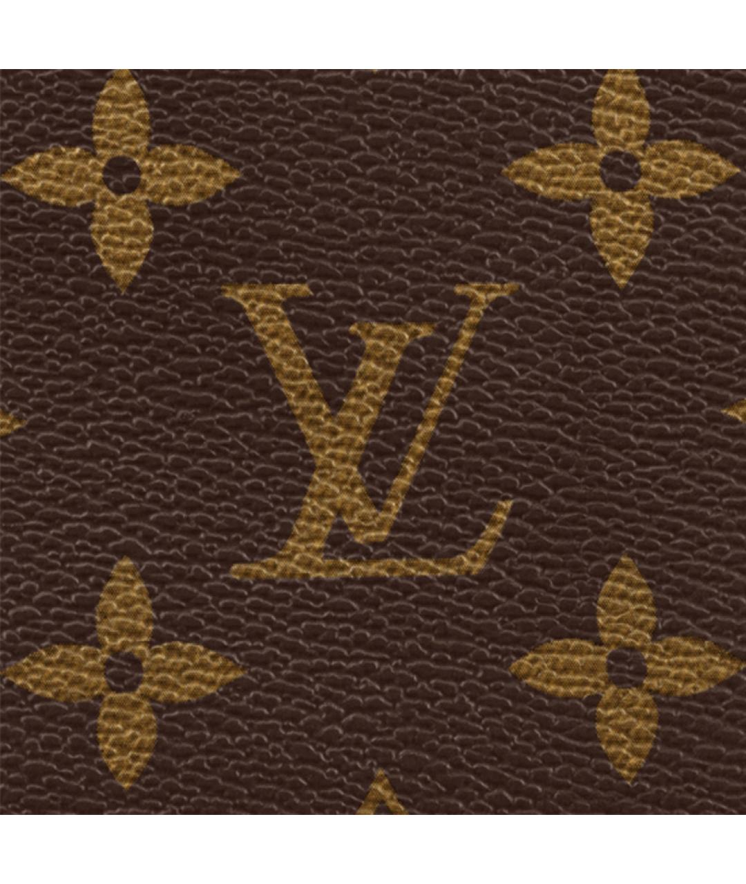 LOUIS VUITTON Коричневая кожаная дорожная/спортивная сумка, фото 5