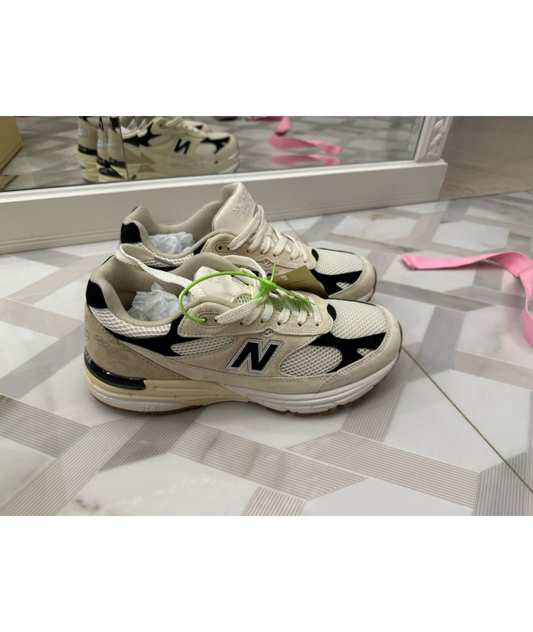 NEW BALANCE Бежевые низкие кроссовки / кеды, фото 6