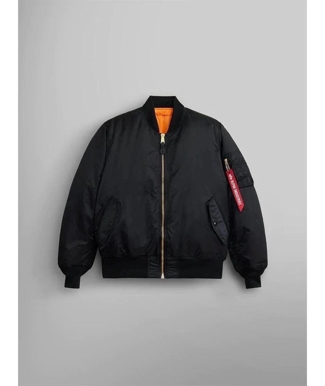 ALPHA INDUSTRIES Черная куртка, фото 8