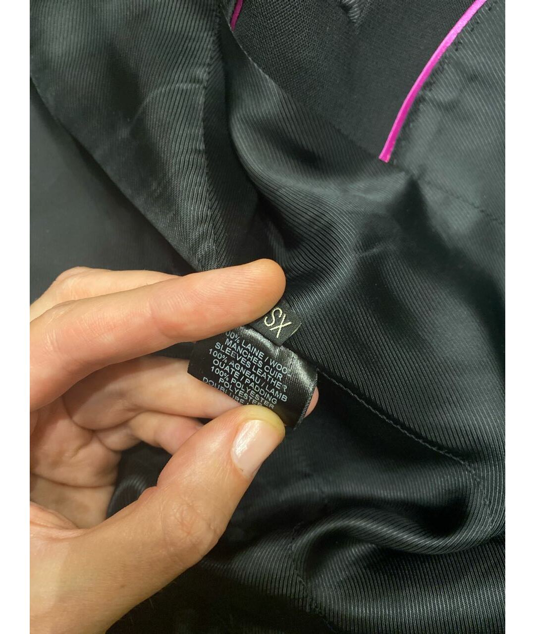 BARBARA BUI Черный шерстяной жакет/пиджак, фото 6