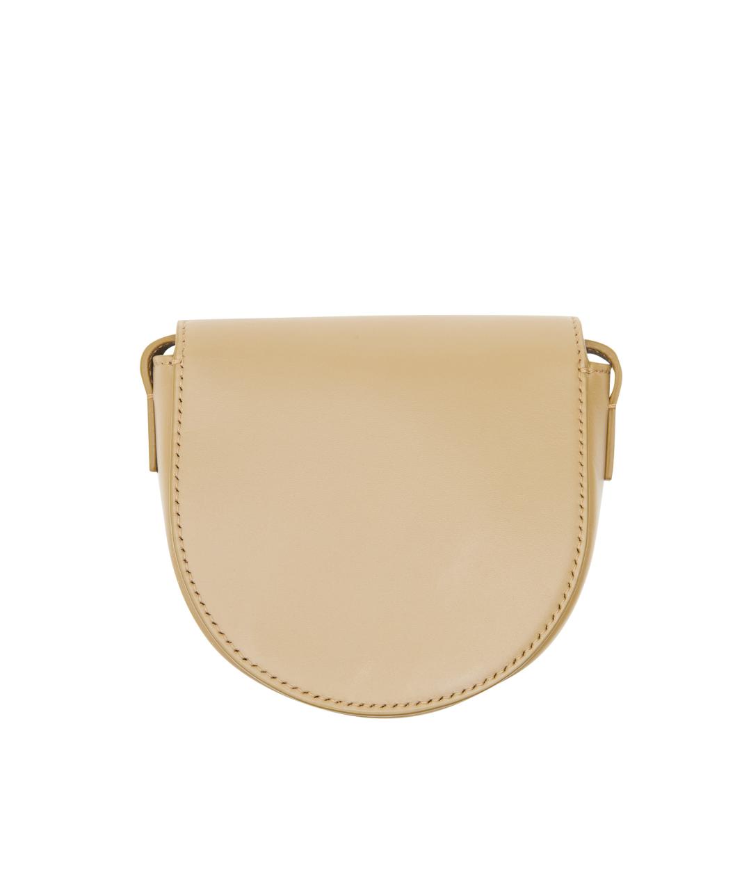 CELINE Хаки кожаная сумка через плечо, фото 2