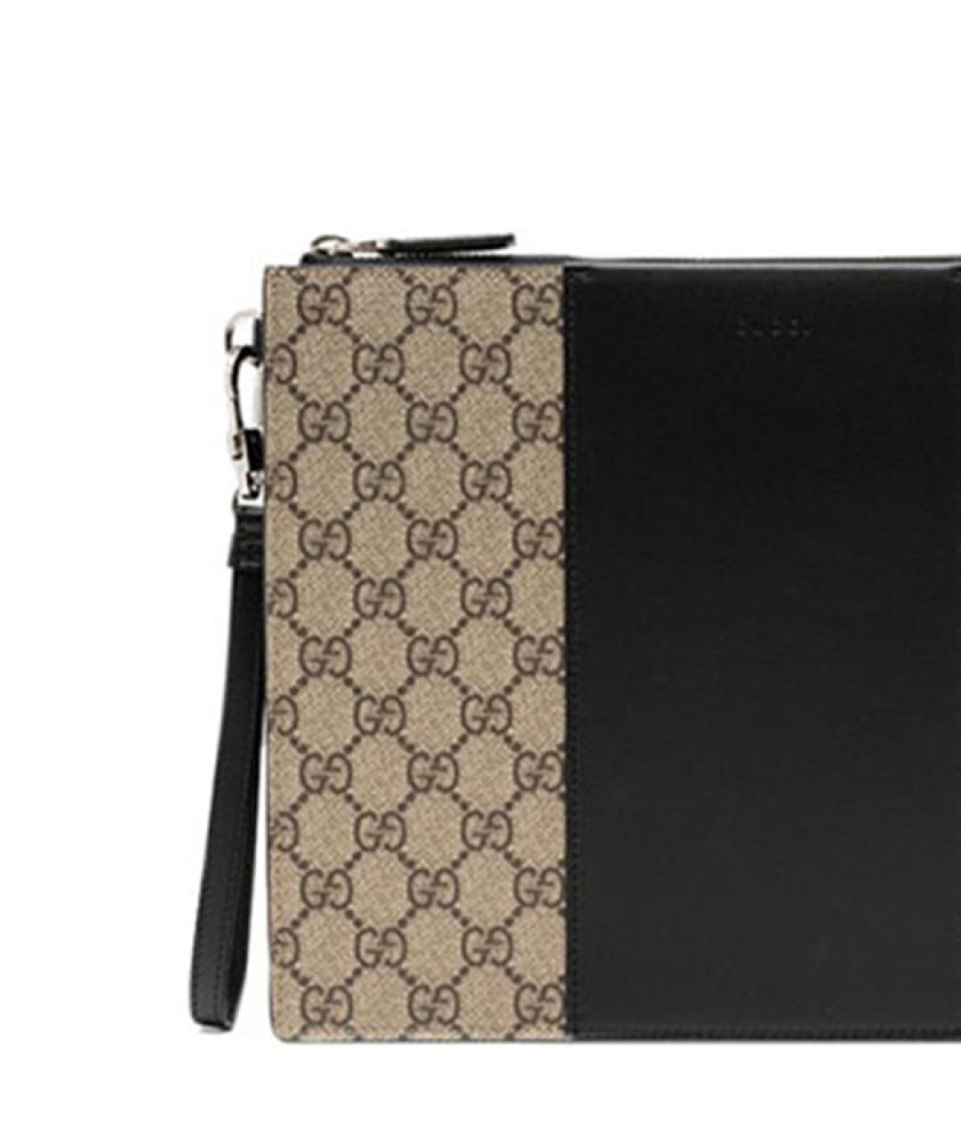 GUCCI Черная тканевая папка для документов, фото 5