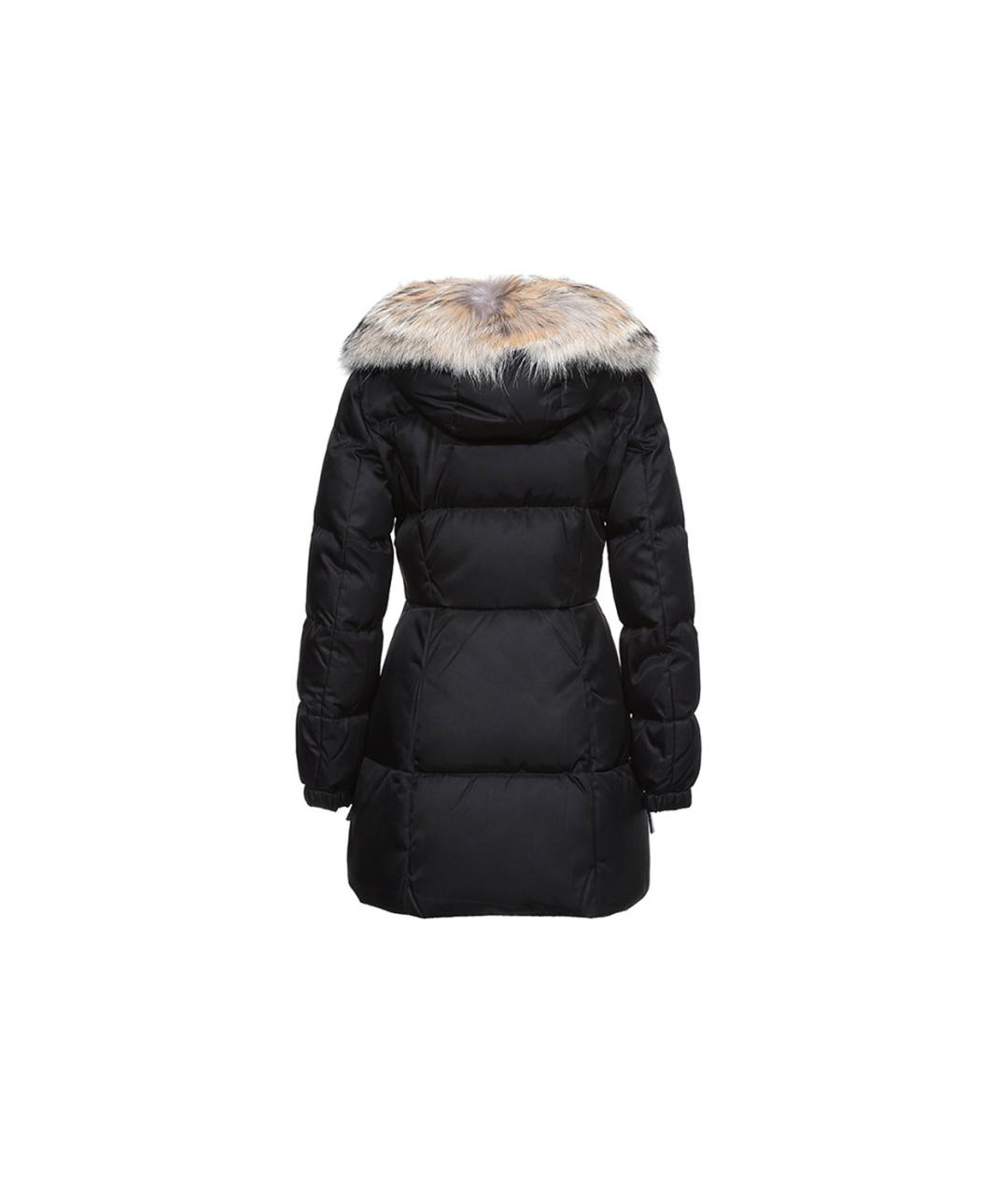 PRADA Черный полиамидовый пуховик, фото 2