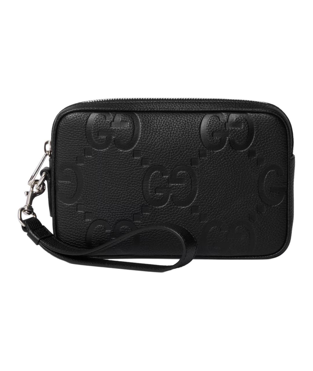 GUCCI Черная кожаная папка для документов, фото 1