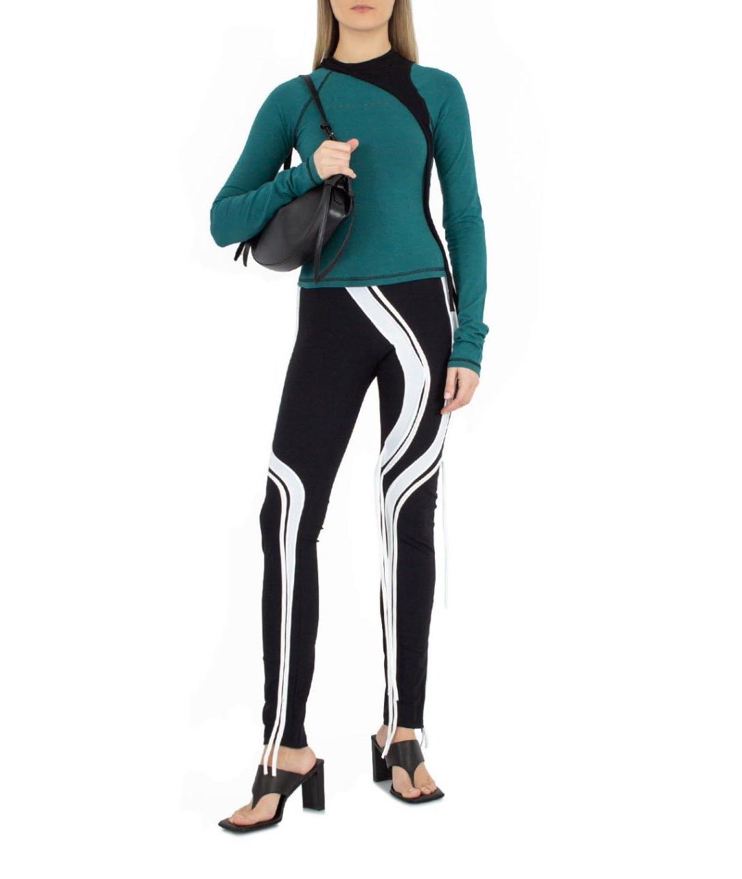 OTTOLINGER Черные хлопковые леггинсы и велосипедки, фото 4