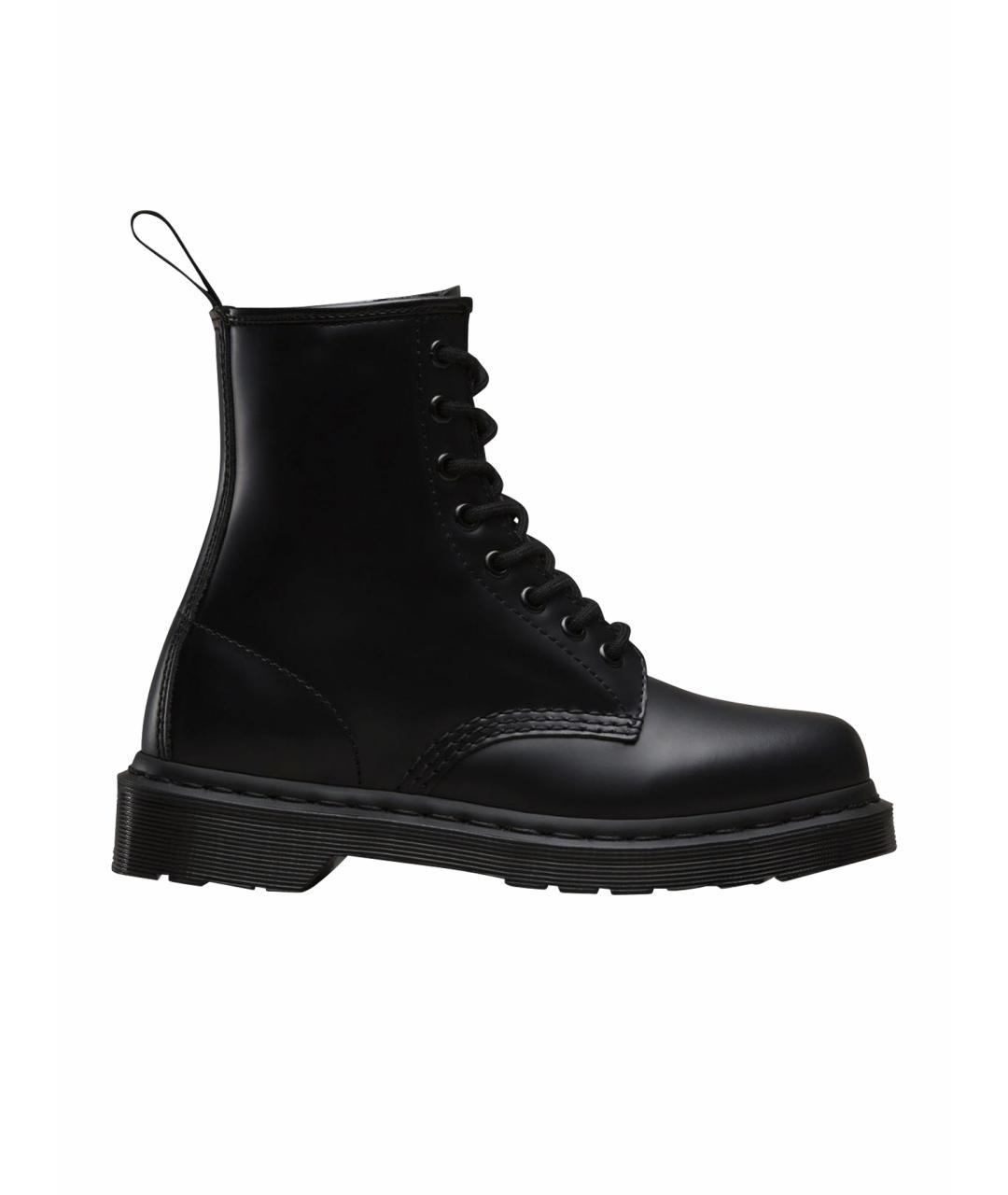 DR. MARTENS Черные кожаные ботинки, фото 1