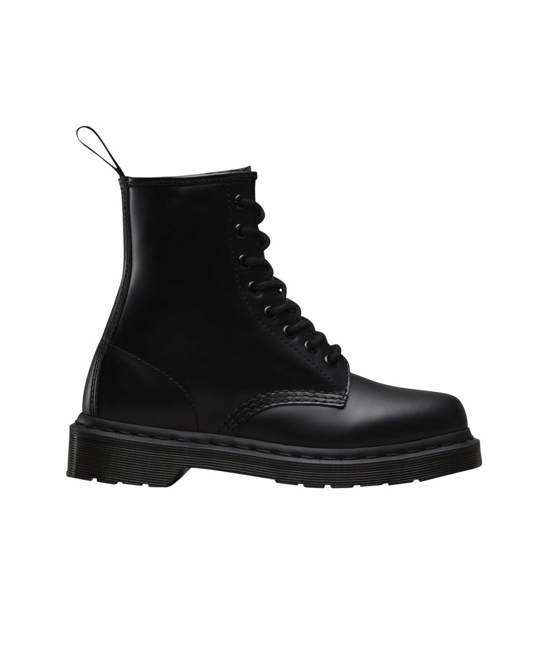 DR. MARTENS Черные кожаные ботинки, фото 4