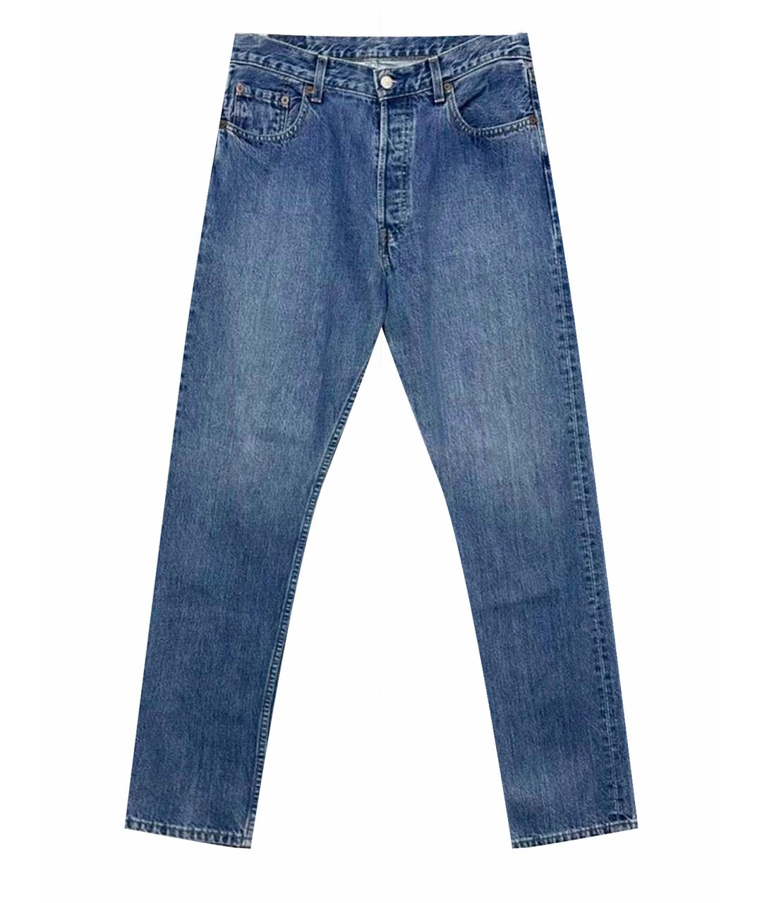 LEVI'S Синие хлопковые джинсы, фото 1