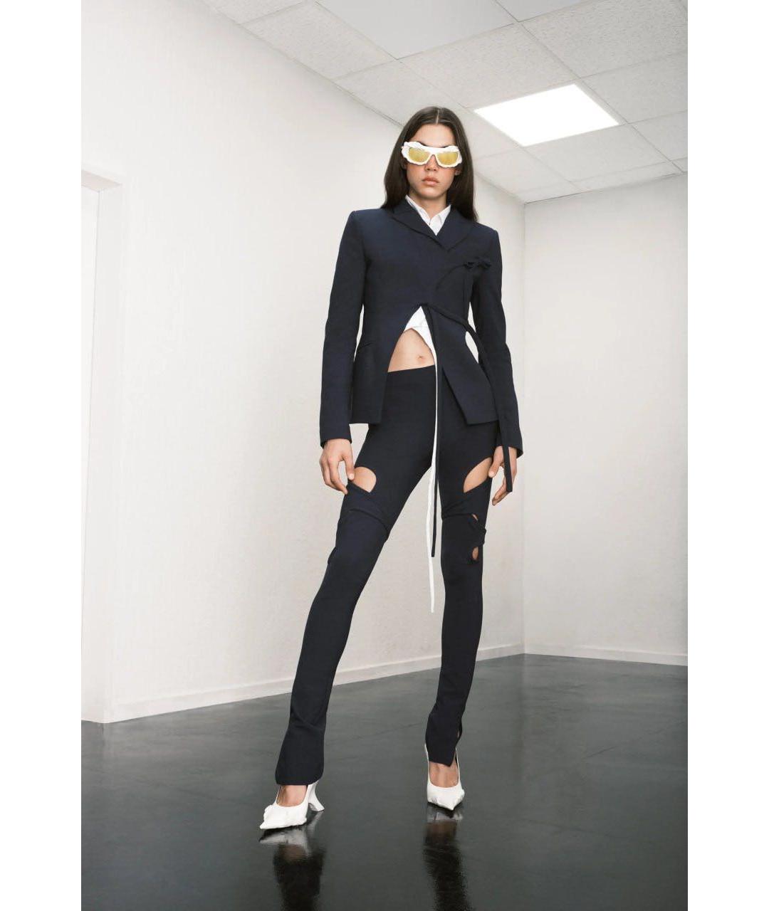 OTTOLINGER Синий хлопковый жакет/пиджак, фото 4