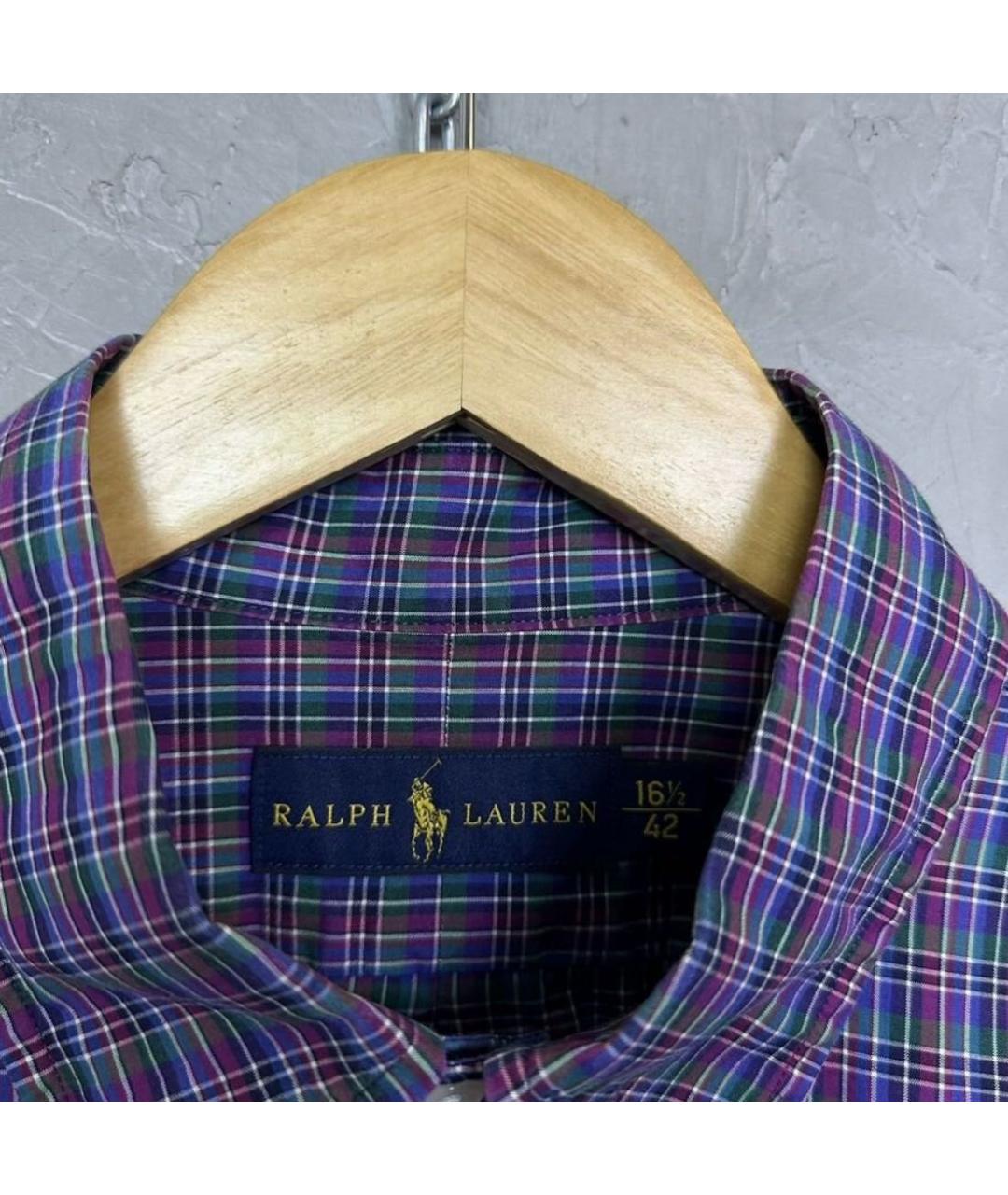 POLO RALPH LAUREN Мульти хлопковая кэжуал рубашка, фото 7
