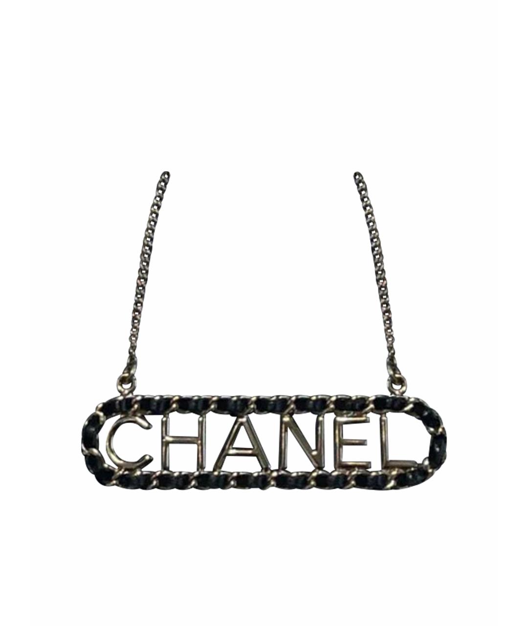 CHANEL Золотая подвеска, фото 1