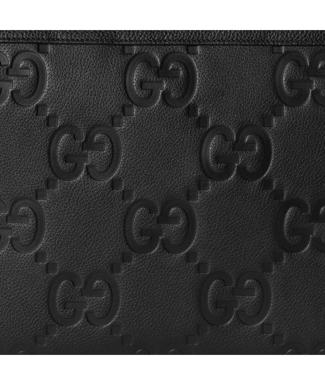 GUCCI Черная кожаная папка для документов, фото 8