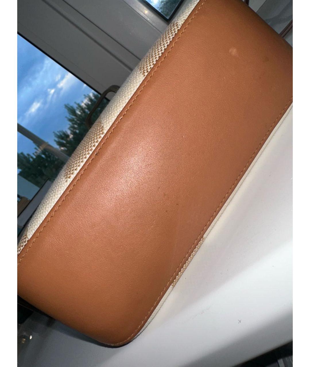 HERMES Коричневая сумка тоут, фото 3