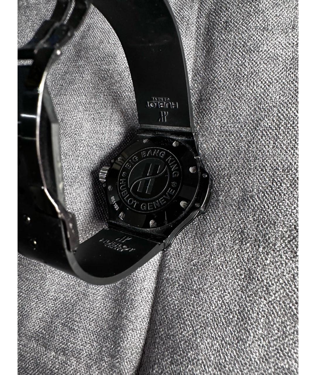 HUBLOT Черные часы, фото 2