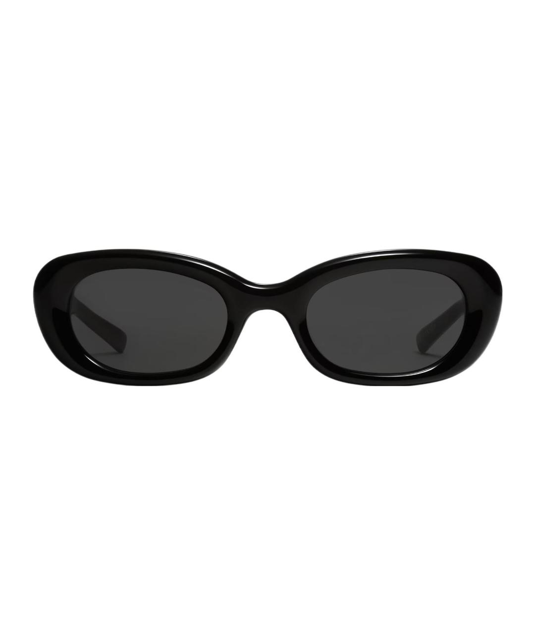 GENTLE MONSTER Черные пластиковые солнцезащитные очки, фото 2