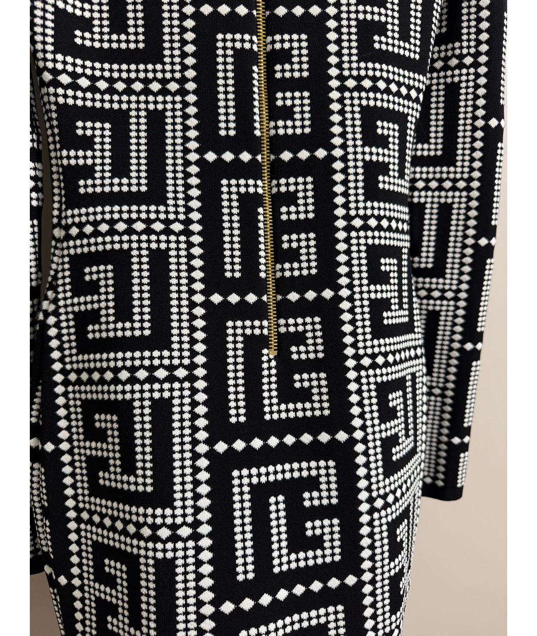 BALMAIN Мульти вискозное коктейльное платье, фото 4