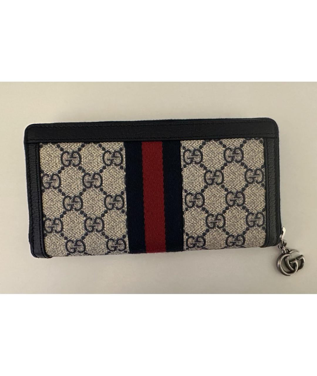 GUCCI Темно-синий кошелек, фото 3